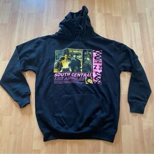 South Central LA Boyz In The Hood Graphic Black Hoodie Size M NWT